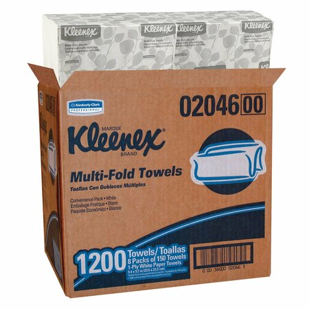 Kleenex TOWEL MLT-FLD SCOT CS8PK 2046